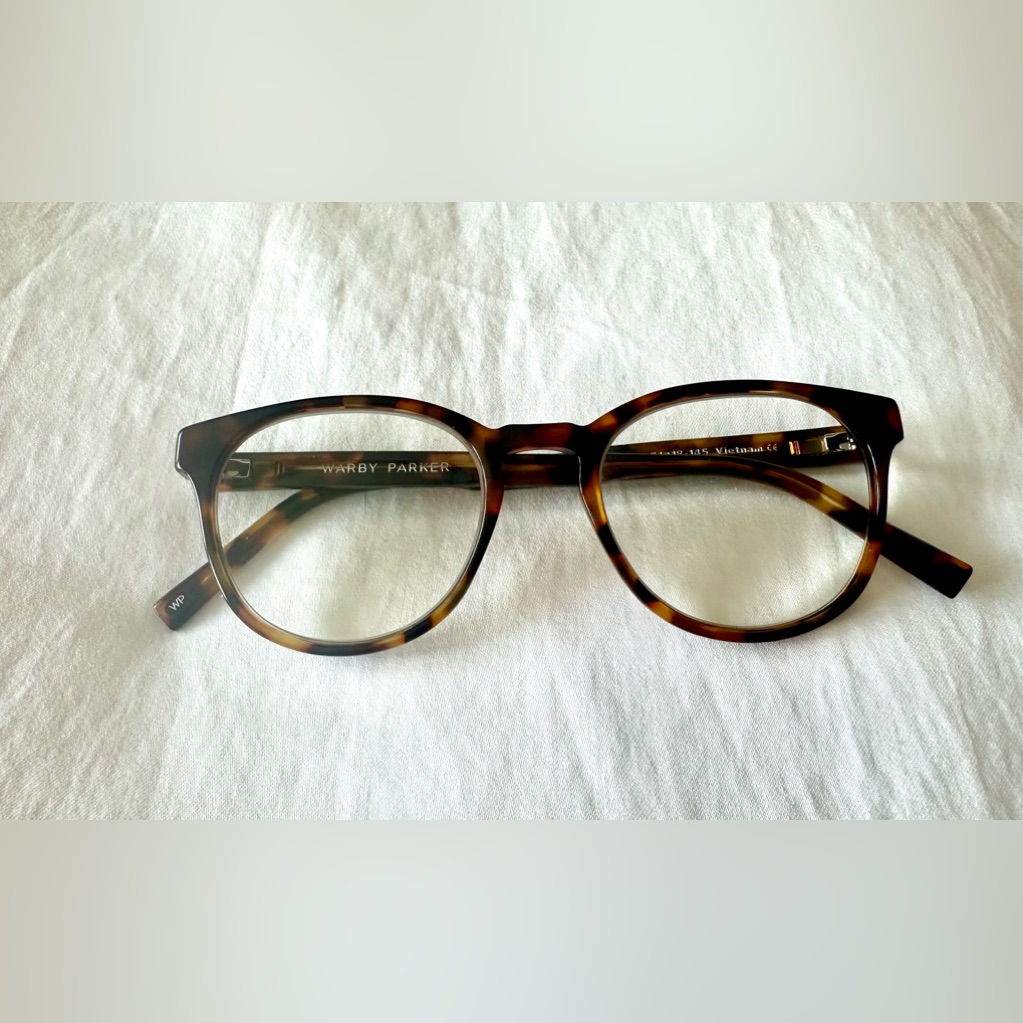 Warby Parker Whalen Reading Glasses. 1.5 Strength.